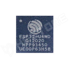 ESP32-U4WDH / ESP32, egymagos Xtensa® 32-bit LX6, 2.4 GHz Wi-Fi & Bluetooth, integrált 4 MB Flash, QFN 5×5mm (ESPRESSIF)