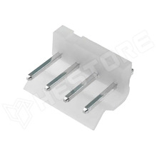 MX-5281-04A / Csatlakozó aljzat, apa, 4 pin, SPOX, THT, 7A, 250V, 5.08mm (10-32-1041 / MOLEX)
