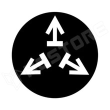 M22-XDP-S-X15 / Nyomógomb betét, M22, 3 irányú nyíl szimbólummal (M22-XDP-S-X15 / 218269 / EATON ELECTRIC)