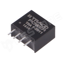 TBA1-0511 / DC/DC konverter modul, THT, SIP4, 4.5...5.5VDC, 5VDC, 200mA (TBA 1-0511 / TRACO POWER)