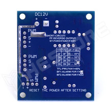 12VFAN-PWM-3CH / 12VDC ventillátor szabályzó modul, 3 kimenet, hőmérséklet érzékelővel, alarm buzzerrel