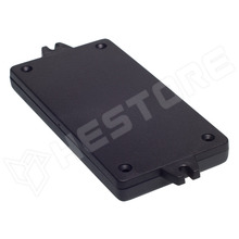 Z34U-ABS-BK / Műszerdoboz rögzítőfüllel, 67 x 129 x 23mm, rögzítőfüllel, ABS (Z34U ABS / KRADEX)
