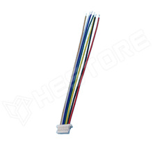 SHR-7-CABLE / Szerelt csatlakozó, JST SH-1mm, 7p, 100mm, AWG28