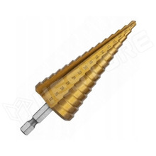 HT6D323 / Kúpos fúrószár (lépcsős fúró), Ø4...32mm, 1/4