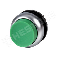 M22-DH-G / Nyomókapcsoló, momentary, kiálló, 22mm, IP67, zöld (M22-DH-G / 216643 / EATON ELECTRIC)