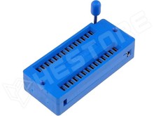 ELK62800 / Textool foglalat, ZIF-28-6 (tesztelő), RM6 (15.24 mm) (ECE)