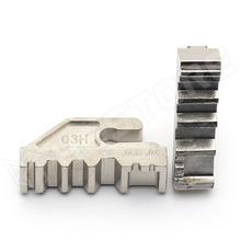 JAW-SN-03H / Krimpelő pofa, 4mm nútba, SN-széria