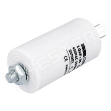 CBB60E-10/450 / Motor kondenzátor, motorokhoz, üzemi, 10µF, 450V, Ø35x65mm, csatlakozók 6.3mm (CBB60E-10/450 / SR PASSIVES)
