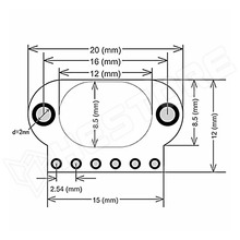 TOF400C-VL53L1X / Lézeres távolságmérő szenzor, 3cm...4m