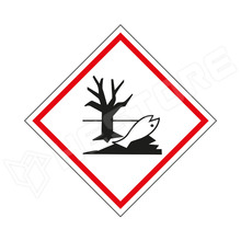 CLP-GHS09-20X20 / Környezetre veszélyes anyag, matrica, 20x20mm