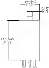 Z2501P2-1C-12DK / Relé 12VDC/50A 48R (ZETTLER)