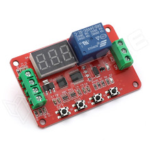 DVB01-24V / Multifunkcionális feszültségfigyelő modul, 24V DC, LED 7 szegmenses kijelzővel, relé kontakt kimenet