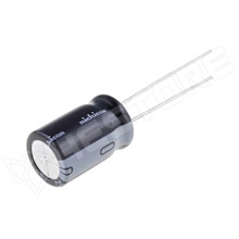 UVZ2W3R3MPD / Kondenzátor, elektrolit, 3.3uF, 450V DC, 5mm, Ø10x16mm, -55...105°C (UVZ2W3R3MPD / NICHICON)