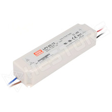LPV-60-12 / Tápegység, impulzusos, 12V DC, 5A, 60W (LPV-60-12 / MEAN WELL)