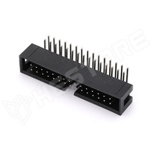ZL231-30KG / Szalagkábel IDC csatlakozó, apa, aljzat, 90°, 2.54mm, 2x15, Pólus: 30 (DC3-30P-90)