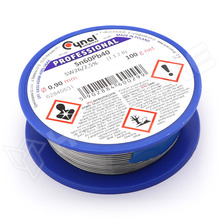 LC60-0.90/0.1 / Forrasztóón, Sn60Pb40, SW26, 1.1.2.B, ROL1, 0.9mm, 100g (Sn60Pb40 SW26/2,5% (1.1.2.B) 0.9mm 100g / CYNEL)