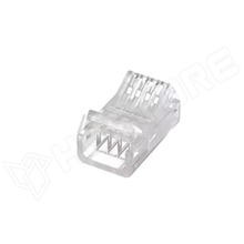 S2W-10-4P / Csatlakozó LED szalaghoz, vezetékhez, forrasztásmentes, 10mm, 4pólus