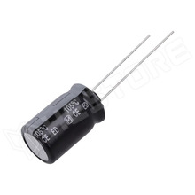 EEU-ED2W100 / Kondenzátor, elektrolit, 10µF, 450V DC, 5mm, Ø12.5x20mm, -25...105°C (EEUED2W100 / PANASONIC)