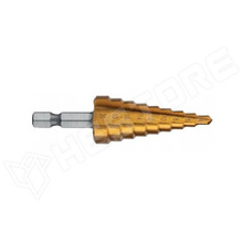 HT6D322 / Kúpos fúrószár (lépcsős fúró), Ø4...20mm, 1/4