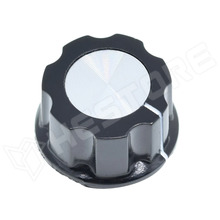 MF-A04-33 / Potenciométer forgató gomb, 6mm-es tengelyre, Ø33 x 16mm