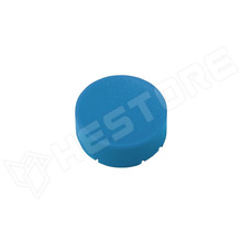 M22-XDH-B / Gomblapka, M22, kiemelt, jelölés nélkül, kék (M22-XDH-B / 216433 / EATON ELECTRIC)