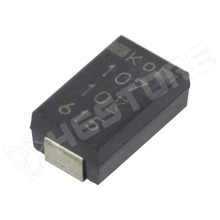 T520D477M006ATE015 / Kondenzátor, tantál-polimer, 470µF, 6.3V DC, -55...105°C, D (T520D477M006ATE015 / KEMET)