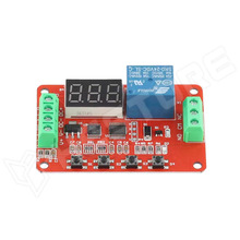 DVB01-24V / Multifunkcionális feszültségfigyelő modul, 24V DC, LED 7 szegmenses kijelzővel, relé kontakt kimenet