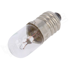 LAMP E10/6/150 / Izzó, E10, 6V, 150mA, Buborék, 1W, Ø10mm (LAMP E10/6/150 / BRIGHTMASTER)