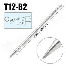 T12-B2 / Pákahegy, ceruza alakú, 0.5mm, T12 és 936 típusú forrasztópákához