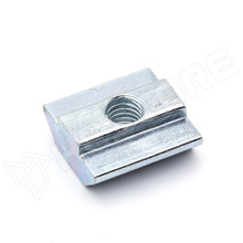 TS-NUT-40-M4 / Csúszó T anya M4, alumínium profilhoz, 8mm nútba, 40-es alumíniumprofilhoz