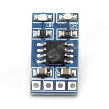 SD05CRMA / Napelem töltés vezérlő modul, Li-Ion akkumulátorhoz, 18650, Uin: 4.4...6V DC, 1A