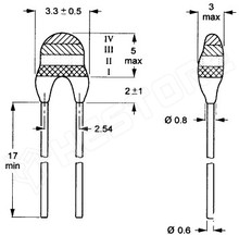 640-470 K / NTC TERMISZTOR (VISHAY)