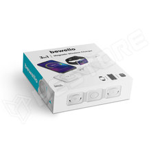 HBW2063 / Apple vezeték nélküli töltőállomás - 3 az 1-ben - fehér (BW2063 / BEWELLO)