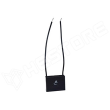 1uF 450VAC-JFS7A6105 / Motor kondenzátor, motorokhoz, üzemi, 1µF, 450V AC, 36x10x20mm, vezetékek (JFS7A6105J000000B / Jb Capacitors)