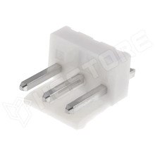 B3P-VH / Csatlakozó aljzat, apa, egyenes, VH széria, 3.96mm, 3pin (B3P-VH (LF)(SN) / JST)