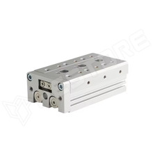 HLS-12x20-S / Dupla munkahenger, dugattyú d=12mm, s=20mm úthossz, lineáris megvezetéssel