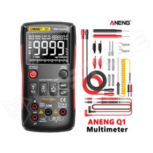 ANENG-Q1 / Digitális multiméter, 9999, True RMS, tranzisztor, kondenzátor, NCV